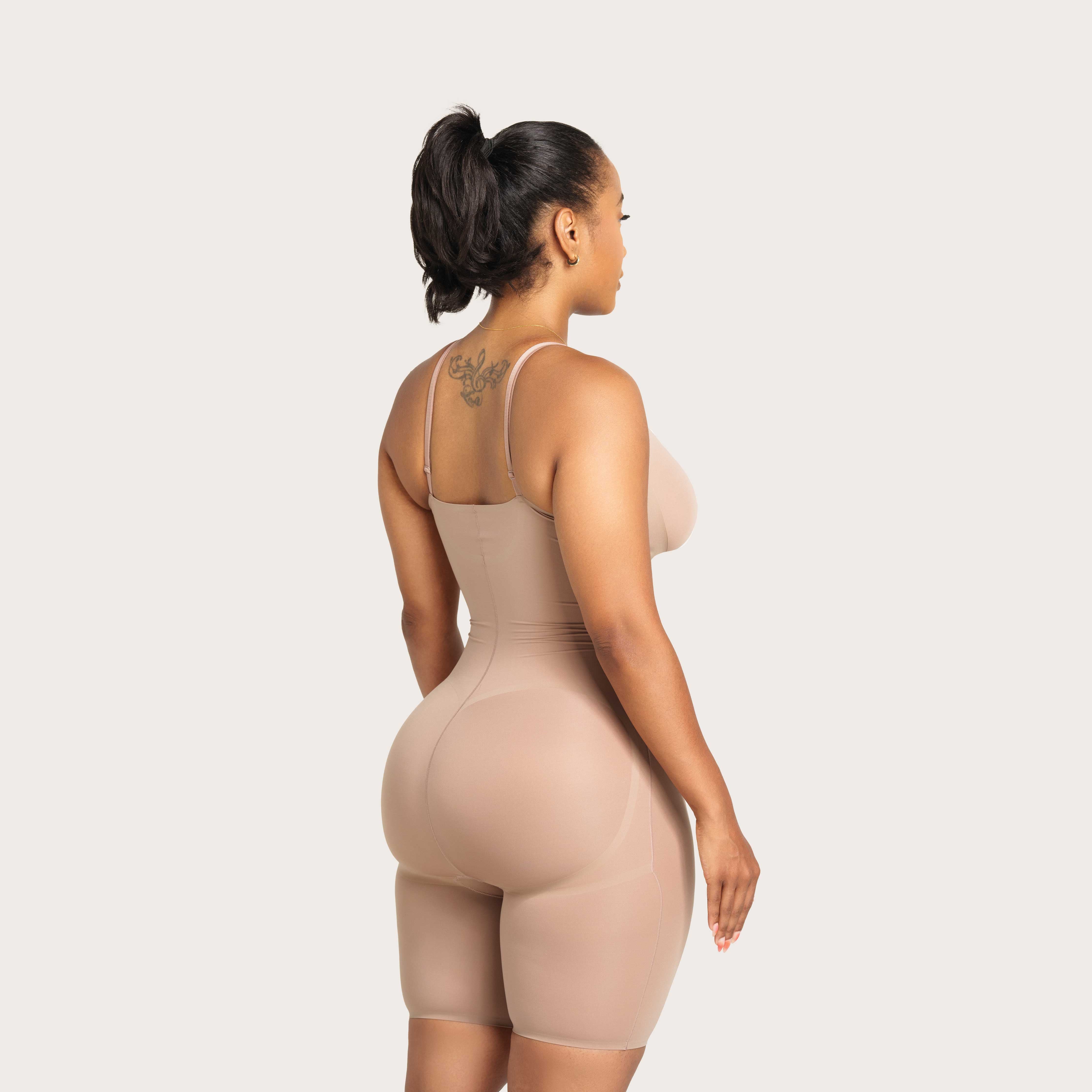 Seamless Above Knee High Compression Bodysuit – J Sculpt Fitness